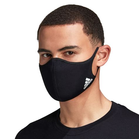 zwarte mondmaskers adidas|adidas Face Covers 3.